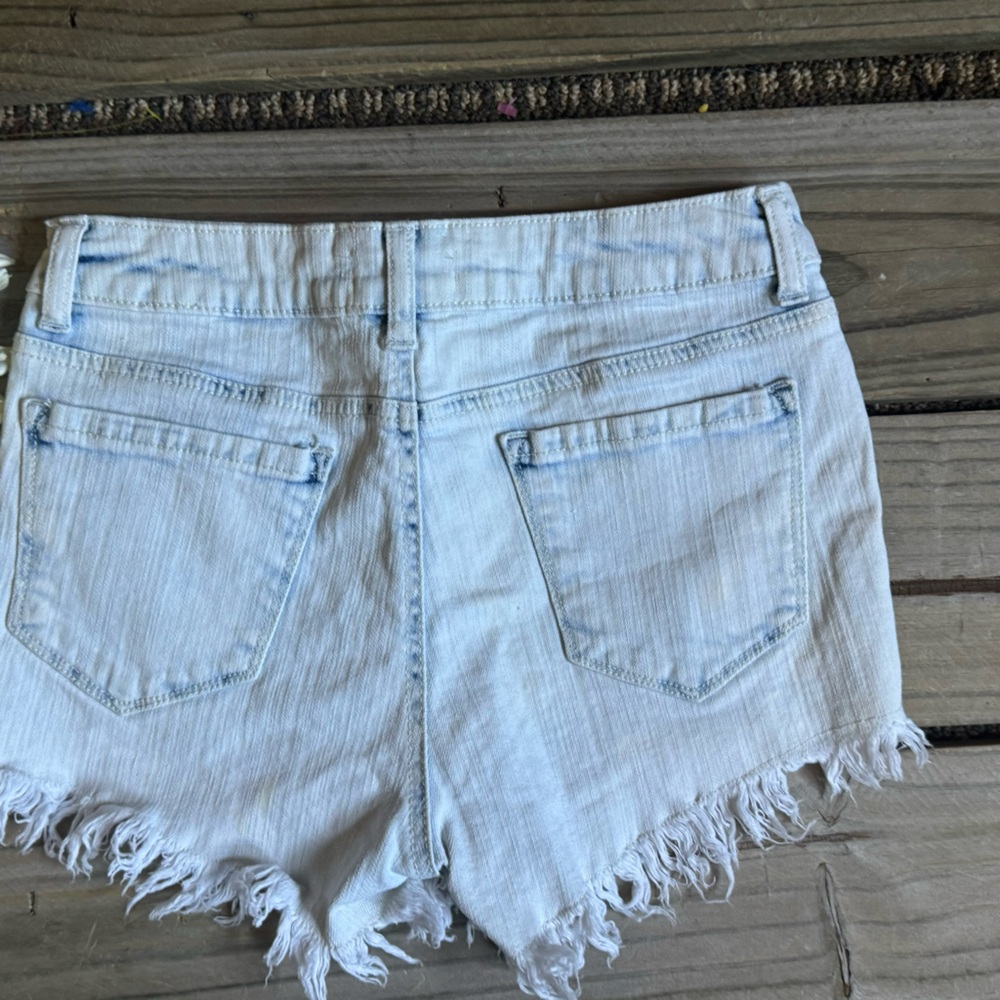 Altar'd State Light Blue Jean Shorts - Picture 7 of 8